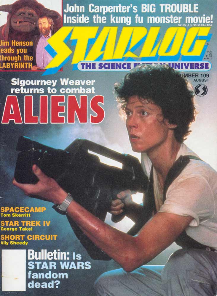 Starlog - August 1986 - Cover