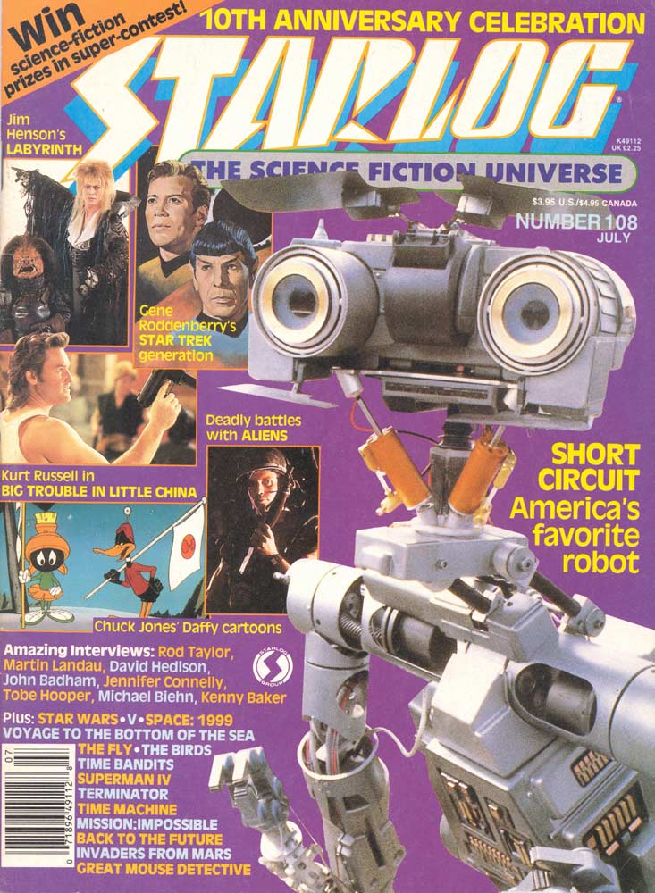 Starlog - July 1986 - Cover