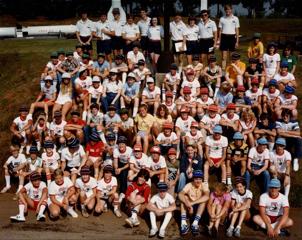 Group Photo from Very First Space Camp, June 1982