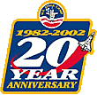 Space Camp 20th Anniversary Logo