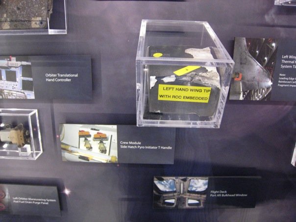 Columbia Artifact Display