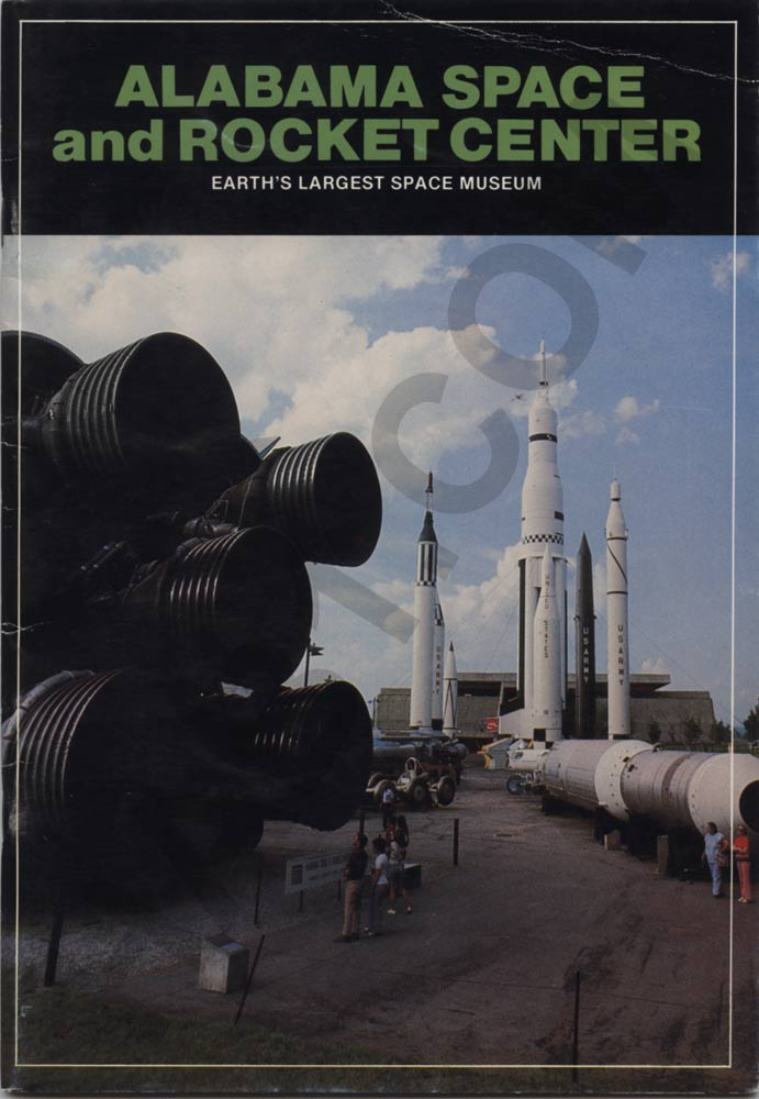 Alabama Space and Rocket Center Brochure - Cover