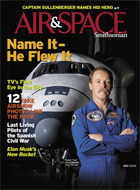 Hoot Gibson on the Cover of Air & Space Magazine