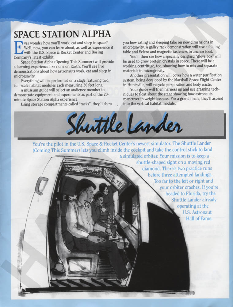 Space Camp News - Spring 1995 - Page 3