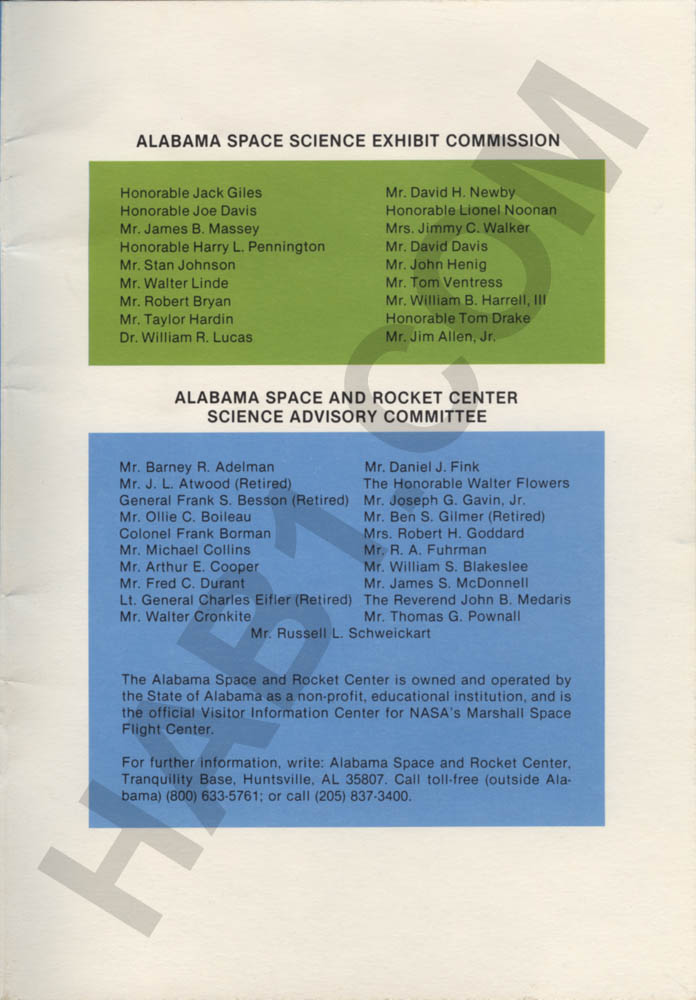 Alabama Space and Rocket Center Brochure - Page 32