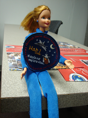 Space Camp Barbie with Hab1 Patch