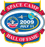 Space Camp Hall of Fame 2009 Logo