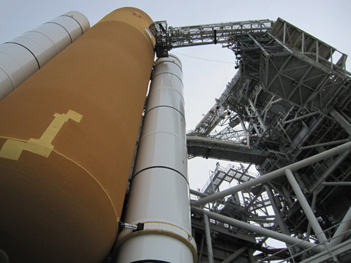 STS-131 on Launch Pad