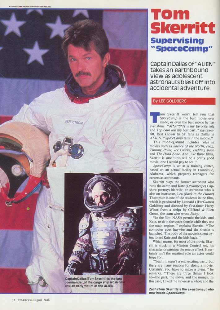 Starlog - August 1986 - Page 1