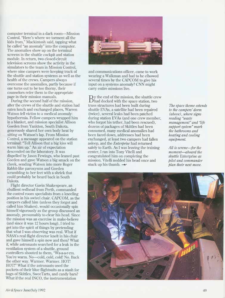 Air & Space Magazine - June-July 1992 - Page 6