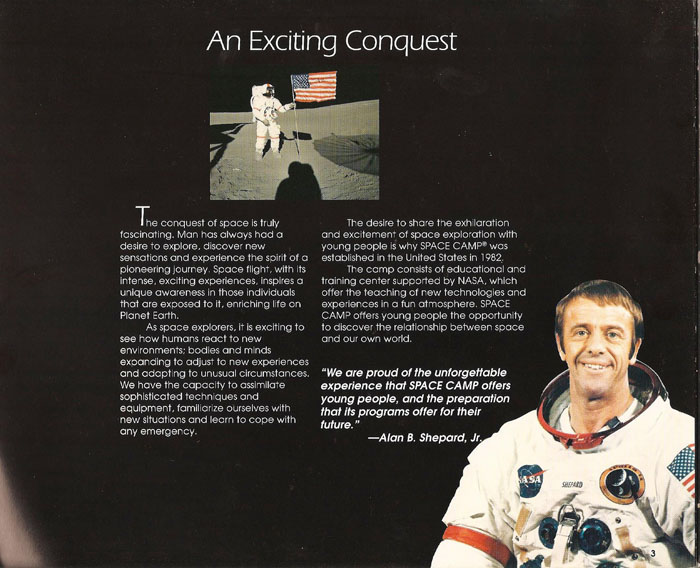 International Space Camp Franchise Book - Page 03