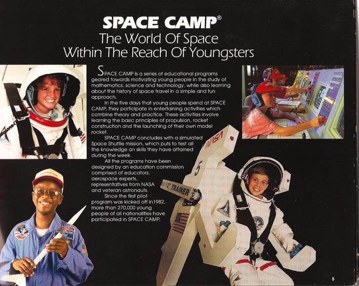 International Space Camp Franchise Book - Page 05