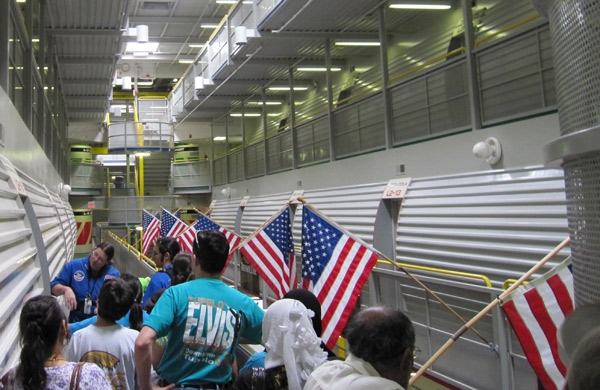 Habitat 1 on Space Camp Tour