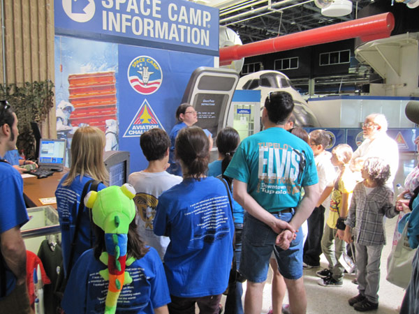 Tour Group Meeting for Space Camp Tour