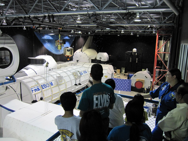 View of the MCC from the UAT on the Space Camp Tour