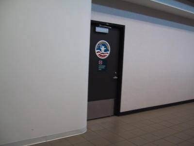 Space Camp Room Door at HSV, circa May 2002
