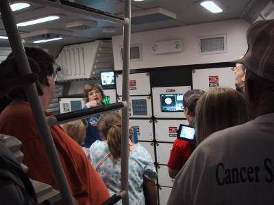 20th Anniversary Tour of Space Camp - Intrepid Middeck