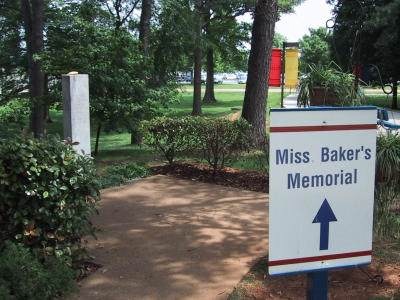 Miss Baker's Grave, May 26, 2002