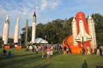 Shuttle Inflatable Slide at the "Shuttle 'Rocketed' Our World" Event.