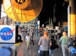 Large Crowd in Davidson Center for the "Shuttle 'Rocketed' Our World" Event.