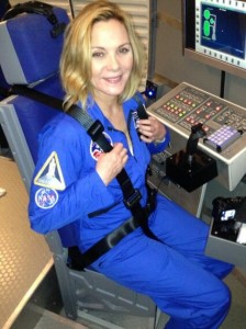 Kim Cattrall at Space Camp