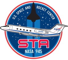 Space Camp Shuttle Training Aircraft Indiegogo Campaign Logo