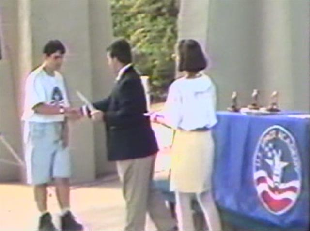 Mike Flachbart Graduates Vincent Vazzo from SA Lvl I in August 1995