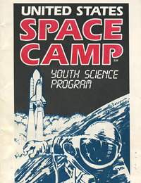 1983 Space Camp Program Guide Cover - Thumbnail