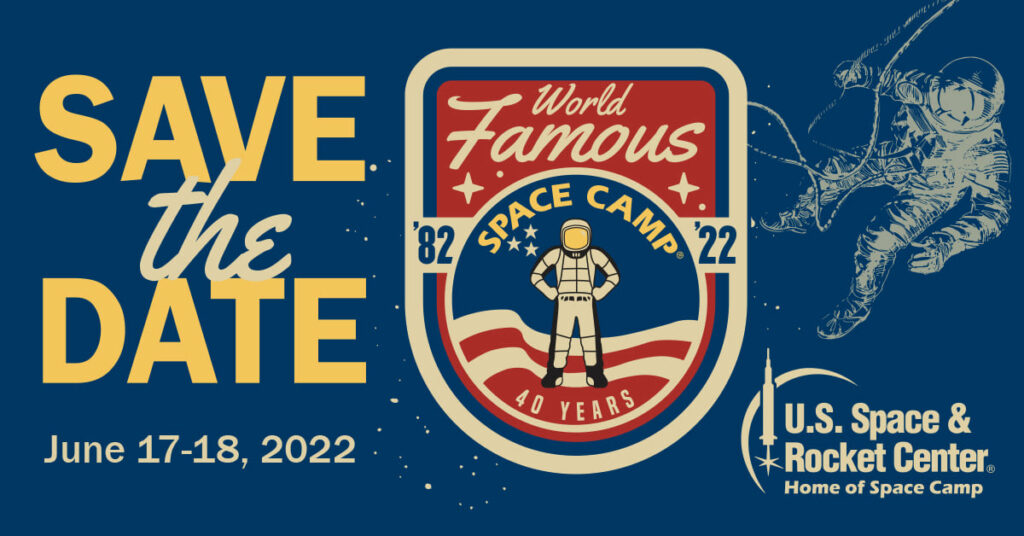 Space Camp 40th Save the Date Imager