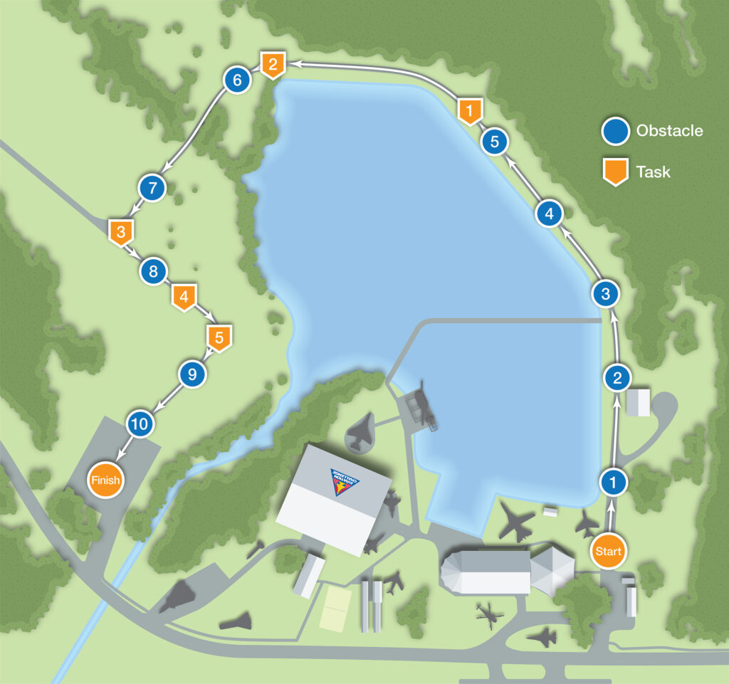 Human Exploration Rover Challenge Course Map